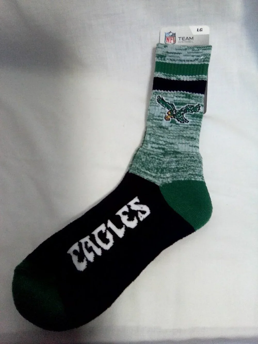 NFL Philadelphia Eagles socks Large NWT